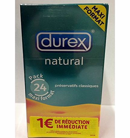 Durex Natural 24 Condoms