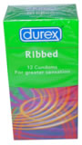 Durex Ribbed 12 Pack