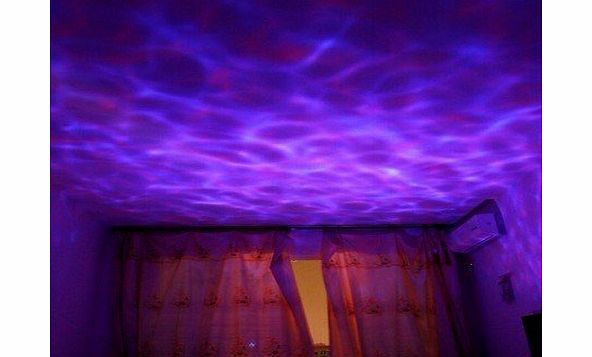 DUSIEC multicoloured Ocean Relax Projector Pot Music Input,Ocean light,ocean lamp,music projection