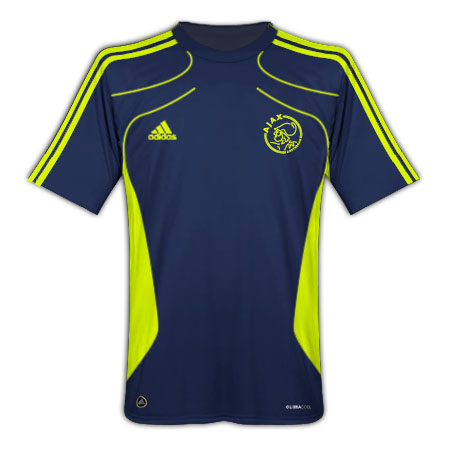 Dutch teams Adidas 2010-11 Ajax Adidas Training Jersey (Navy)