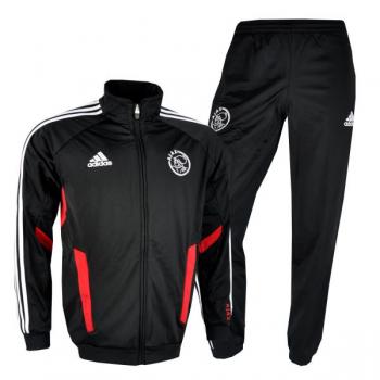 Dutch teams Nike 2011-12 Ajax Adidas Presentation Tracksuit (Black)