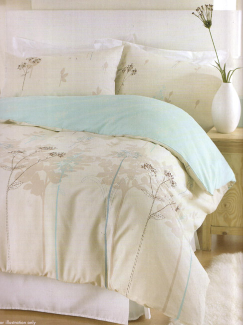Duvet Cover Fleur Ascot Single Duvet Cover and Pillowcase Bedding