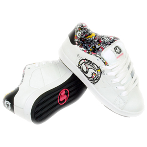 Dvs Ladies Ladies Dvs Revival Shoe. White Leaf