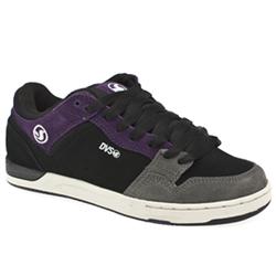 Male Rikers Ho Suede Upper in Black and Purple