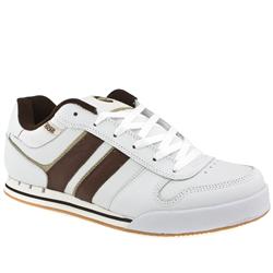 Male Venue Sp Leather Upper in White and Brown