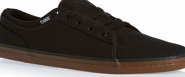 DVS Mens DVS Aversa Shoes - Black Gum Canvas