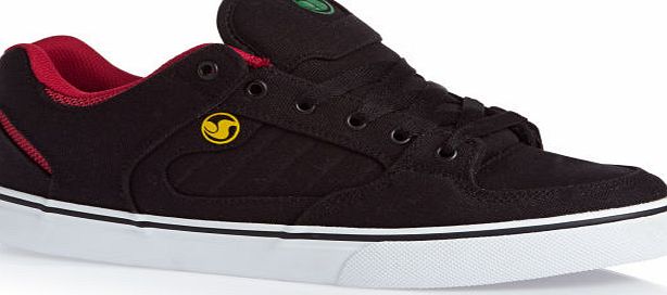 DVS Mens DVS Militia Ct Shoes - Black Canvas Rasta
