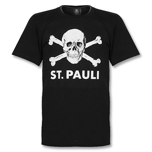 12-13 St Pauli Skull I T-Shirt - Black