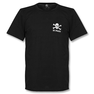 12-13 St Pauli Skull II T-Shirt - Black