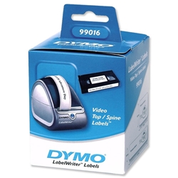 Dymo LW Labels Video for Top and side Ref 99016