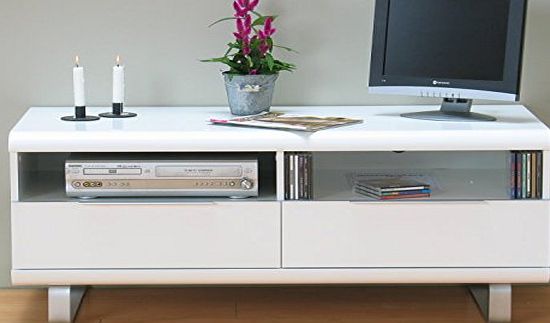 Dynamic24 Milano Lowboard TV Cabinet White