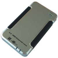 2.5 Aluminum Hard Drive Enclosure IDE or SATA USB 2.0 Silver