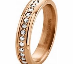 Dyrberg Kern Ladies Esquire III RG Crystal Ring