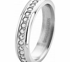 Dyrberg Kern Ladies Esquire III SS Crystal Ring