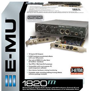 E-mu 1820M audio interface