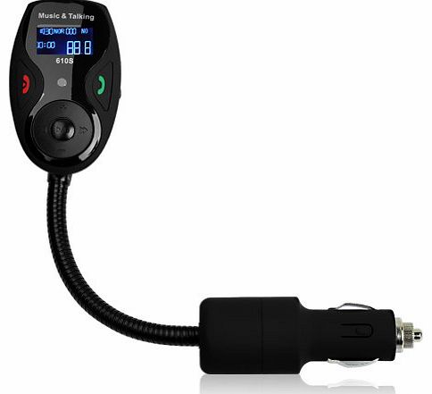 E-PRANCE New Car Kit Bluetooth FM Transmitter Hands-free Wireless With Mic