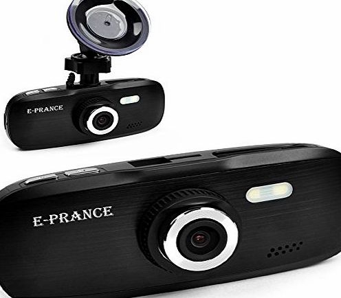 E-PRANCE New FHD 1080P 30FPS G1W Black Car DashBoard Video Camera With Novatek NT96650   2.7 Inch Screen   140 Degree Wide Angle Lens   Night Vision   G-sensor   H.264   32GB Memory Card