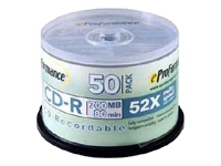 52x CD-R Media 50 pack 700MB 80min in Cakebox