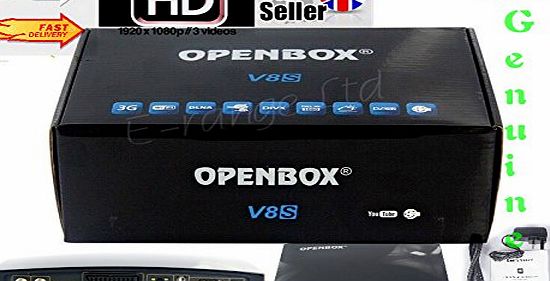 GENUINE OPENBOX V8S (Newer Version of V5S) Digital Freesat PVR TV Satellite Receiver Box- UK stock ?12 Months Gift Included? Go grab it!