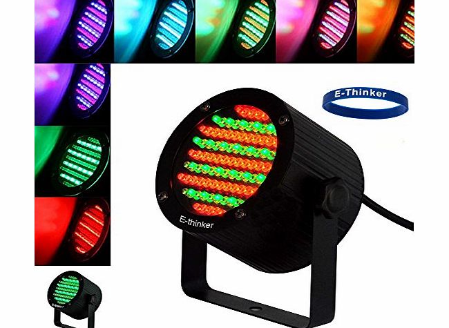 E-THINKER 86 LED Portable Stage Lighting Wash Spot Light for Club, DJ Show, Wedding, Home Party and Christmas