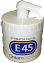 E45 Cream 500g Tub (Pump)