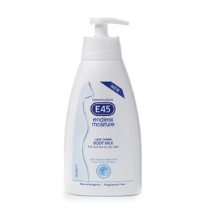 e45 Endless Moisture Body Milk Fragrance Free cl