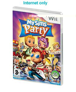 EA MySims Party Wii