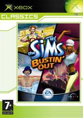 EA Sims Bustin Out Xbox Classic