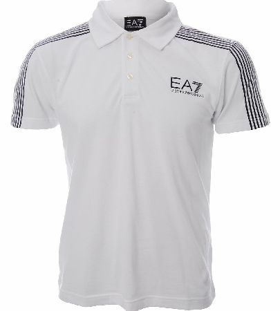 EA7 Emporio Armani Shoulder Stripes Polo
