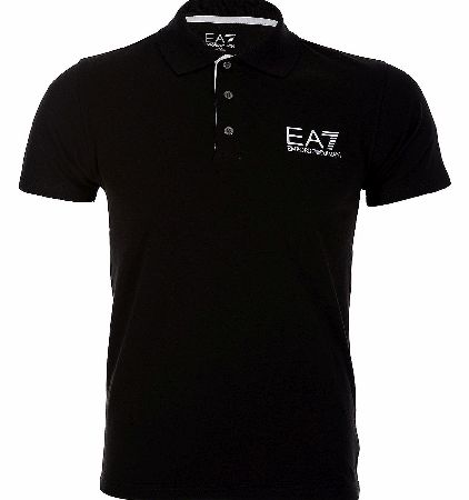 EA7 Emporio Armani Train Core Black Polo