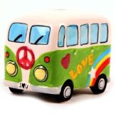 EAG Camper Van ~ Money Box ~ Psychedelic ~ 80VC