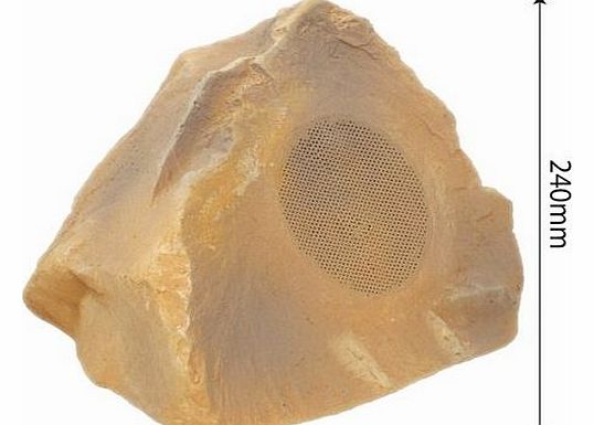 Eagle A180BI 50W Beige Sandstone Effect Outdoor Rock Speaker