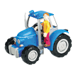 LITTLE RED TRACTOR - BIG BLUE AND MR JONES