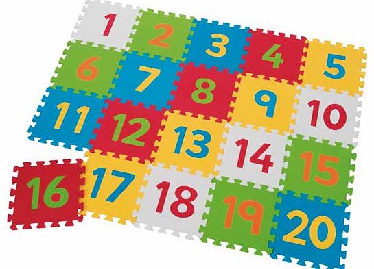 Numbers Foam Mat