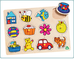 FIRST LIFT OUT WOODEN PUZZLE