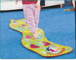 LIGHT AND SOUND FOOTPRINTS