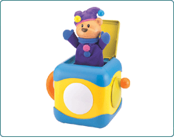 LIGHT AND SOUND JACK IN THE BOX