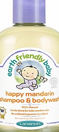Earth Friendly Baby Happy M and arin Shampoo and Bodywash Ecocert