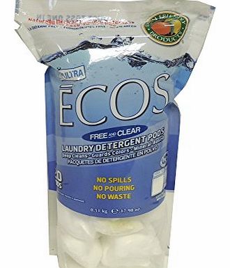 Earth Friendly Products - ECOS - Laundry Detergent Pods - 510g (Case of 6)