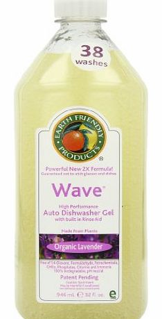 Earth Friendly Products Wave Lavender Dishwasher Gel 946 ml (Pack of 6)