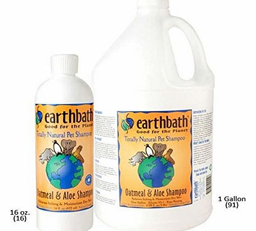 Earthbath Oatmeal and Aloe Itch Relief Pet Shampoo, 472 ml
