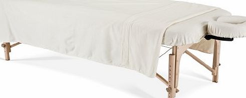 Earthlite Deluxe Flannel Sheet Set White