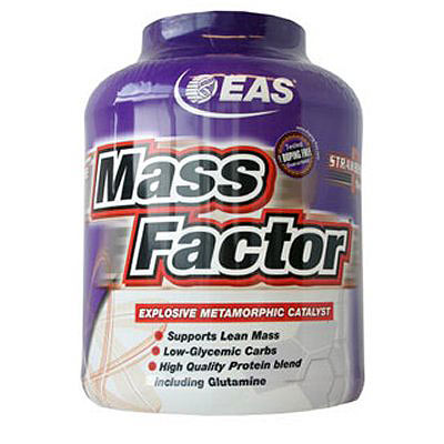EAS Mass Factor Weight Gain (22176 - Strawberry 2324g)