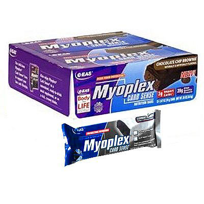 EAS Myoplex Carb Sense Bars (Choc Brownie 12 Bars)