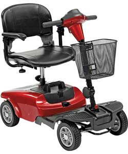 Ease of Living Compact Folding Mobility Scooter - 4 Wheels