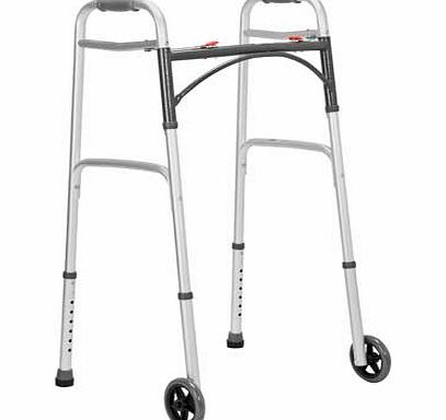 Ease of Living Folding Walking Frame with Wheels