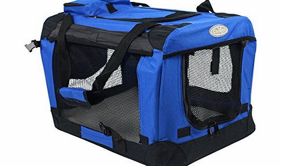 Easipet Fabric Pet Carrier, Large, Blue