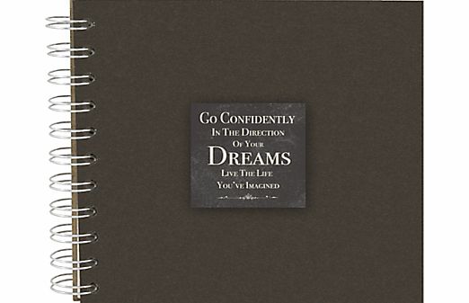 East of India Dreams Scrapbook, Black