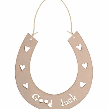 East of India Horse Shoe Decoration