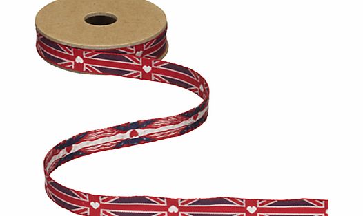 East of India Union Jack Ribbon, 3m
